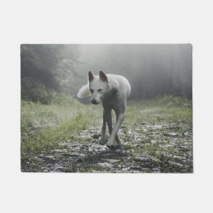 Paillasson Husky Sibérien Blanc