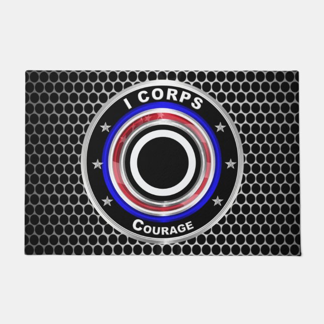 Paillasson I Corps "Le Corps des Etats-Unis" (Devant)