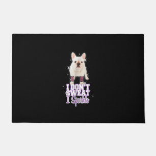 Paillasson i dont weat, i sparkle frenbuldog venin
