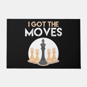 Paillasson i got mochess player chess lover kiwomen