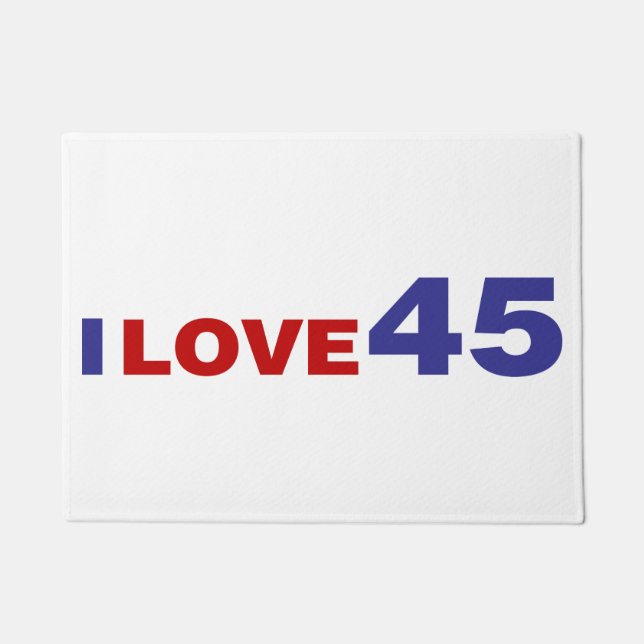 Paillasson I Love 45 (Devant)