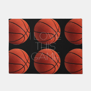 Paillasson I Love Basketball Close Up