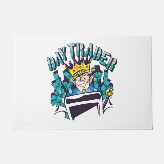 Paillasson Idée cadeau du jour du commerçant (Devant)