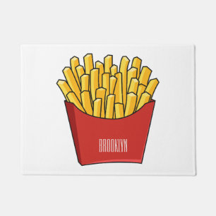 Paillasson Illustration de frites