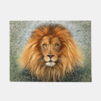 Image d'art de peinture de photographie de lion