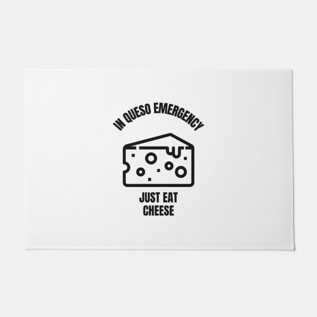 Paillasson In queso emergency funny cheese pun jokes (Devant)