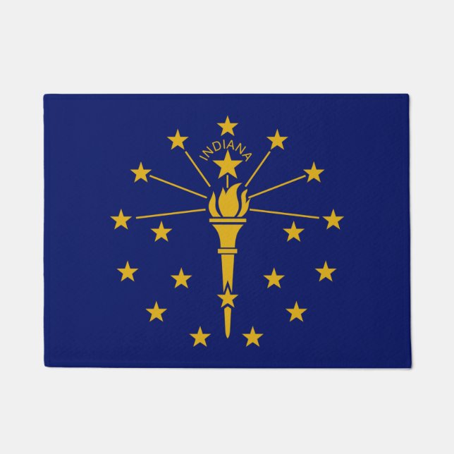 Paillasson Indicateur Indiana State & Indiana /USA (Devant)
