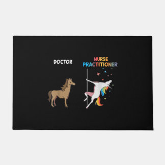 Paillasson Infirmière Praticien Unicorn Dancing Pole
