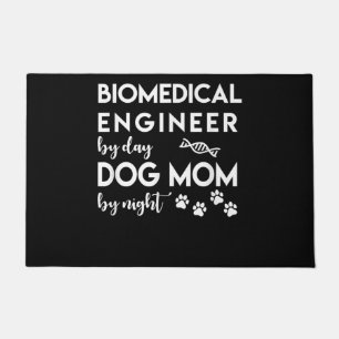 Paillasson Ingénieur biomédical Chien Maman Amoureux des chie