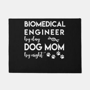 Paillasson Ingénieur biomédical Chien Maman Amoureux des chie