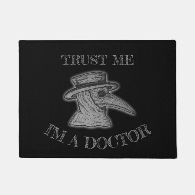 Paillasson Inktober : Docteur de peste (Devant)