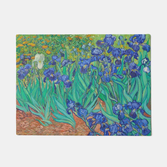 Paillasson Irises Vincent van Gogh (Devant)