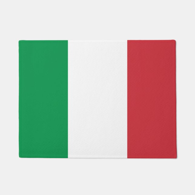 Paillasson Italie Drapeau Italien Patriotique (Devant)