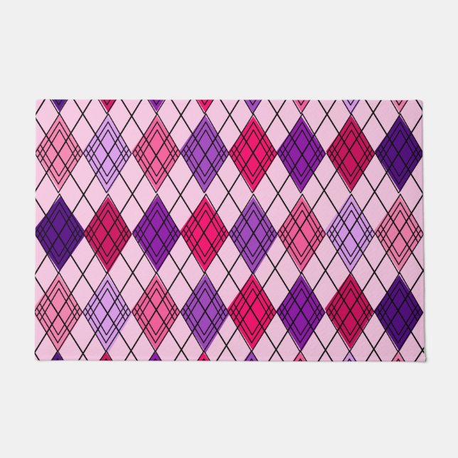 Paillasson Jacquard Art déco  (Devant)