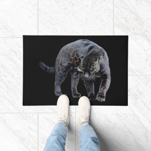 Paillasson Jaguar Diablo noir grand mat