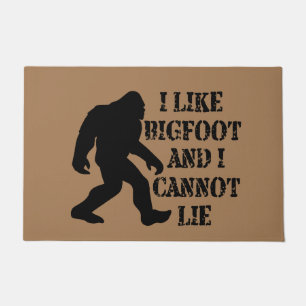 Paillasson J'aime Bigfoot et je ne peux pas mentir