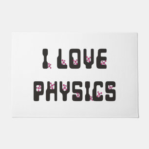 Paillasson J'aime la physique
