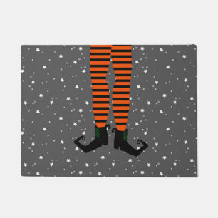 Paillasson Jambes de sorcière Halloween Porte Mat