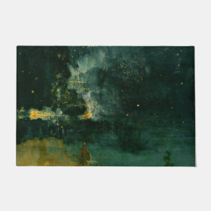 Paillasson James Whistler - Nocturne en noir et or