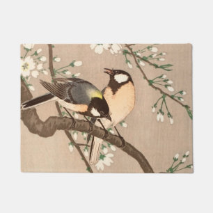 Paillasson Japonais Asiatique Koson Bird Chickadee Songbird