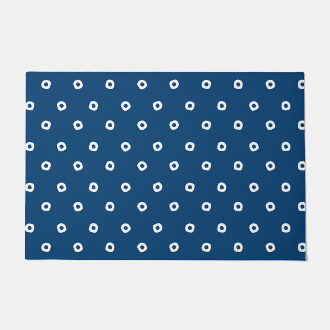 Paillasson Japonais Indigo Blue (Devant)