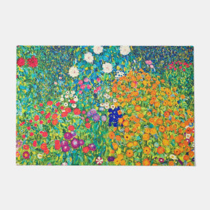 Paillasson Jardin aux fleurs, Gustav Klimt