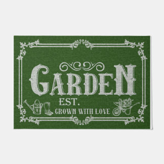 Paillasson Jardin Cultivé Avec Amour