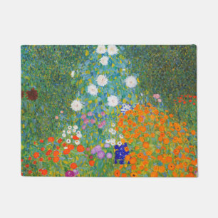 Paillasson Jardin des fleurs de Gustav Klimt