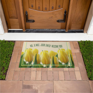 Paillasson Jardin des Tulipes Jaunes