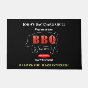 Paillasson Jardin Grill Master Grill BBBQ Doormat Rug