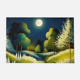 Paillasson Jardin magique au clair de lune