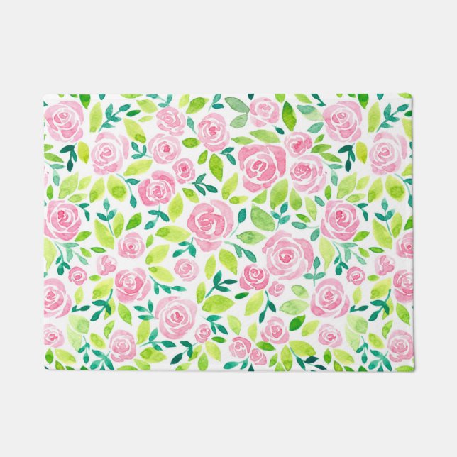 Paillasson Jardin rose (Devant)