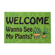 Je veux voir mes Plantes, Plante drôle Bienvenue