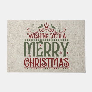 Paillasson Je vous souhaite un joyeux matelas xmas