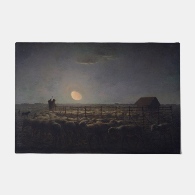 Paillasson Jean-Francois Millet - Plié, Lune 1860 (Devant)
