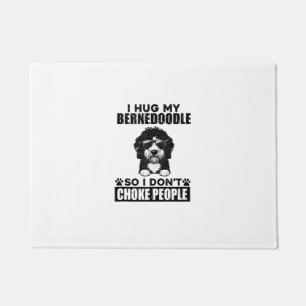 Paillasson J'Embrasse Mon Bernedoodle Donc Je Ne Choque Pas L