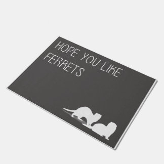 Paillasson J'espère que vous aimez les furets
