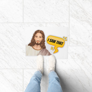 Paillasson Jésus J'Ai Vu Ça