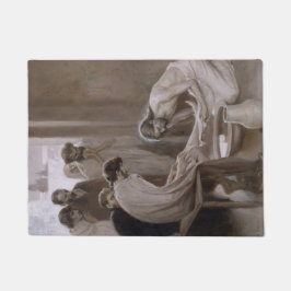 Paillasson Jésus Lave les pieds de ses disciples