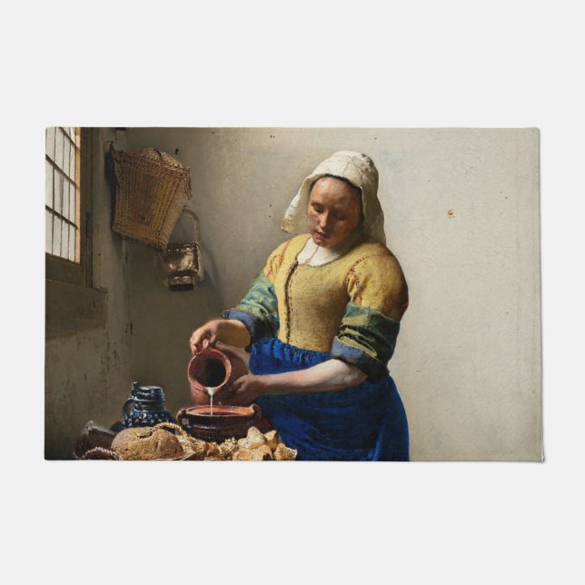 Paillasson Johannes Vermeer - La Milkmaid (Devant)