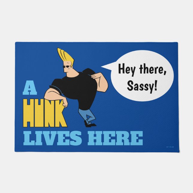 Paillasson Johnny Bravo - Hunk (Devant)