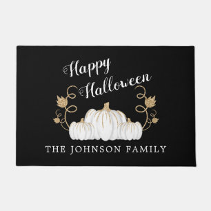 Paillasson Joli Halloween Citrouille noir