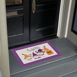 Paillasson Joli Halloween Gnome Citrouille automne
