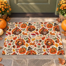 Joli motif de dinde de Thanksgiving amusant