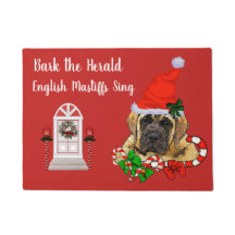 Joli Noël Mastiff Puppy en anglais