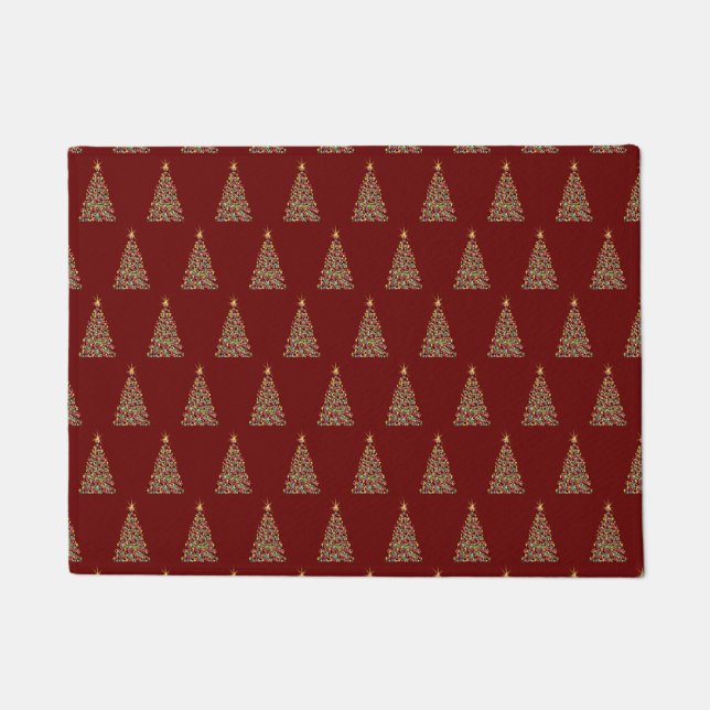 Paillasson Joli sapin de Noël Motif (Devant)