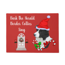 Jolie Bordure Collie Noël