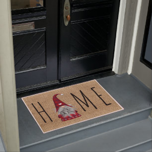 Paillasson Jolie décoration de Noël plaid Gnome Maison