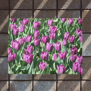 Paillasson Jolie Tulipes pourpres Florale