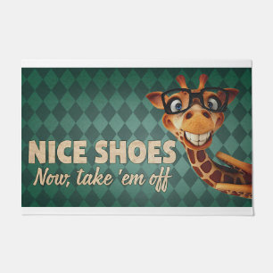 Paillasson Jolies chaussures maintenant, enlevez-les